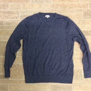 Mens L Croft & Barrow light weight blue sweater